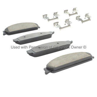 Quality-Built® - Premium New Ceramic Front Disc Brake Pads