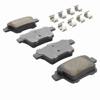Quality-Built® - Premium Semi-Metallic Brake Pads
