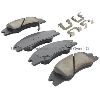 Quality-Built® - Premium New Semi-Metallic Front Disc Brake Pads