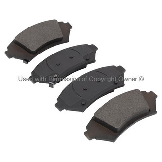 Quality-Built® - Premium New Semi-Metallic Front Disc Brake Pads