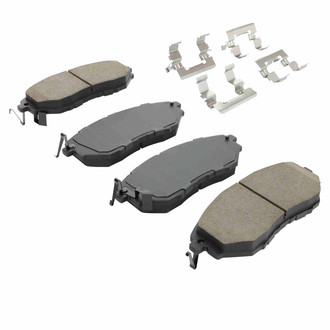 Quality-Built® - Premium New Ceramic Front Disc Brake Pads