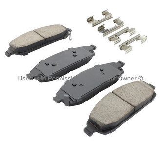 Quality-Built® - Premium New Semi-Metallic Front Disc Brake Pads