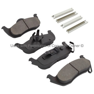 Quality-Built® - Premium New Semi-Metallic Rear Disc Brake Pads