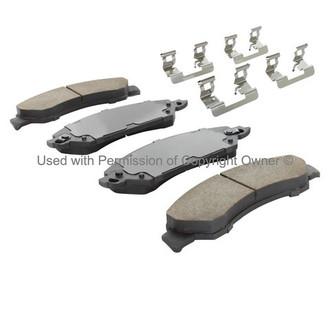 Quality-Built® - Premium New Ceramic Front Disc Brake Pads