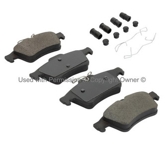 Quality-Built® - Premium Semi-Metallic Brake Pads