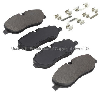 Quality-Built® - Premium New Semi-Metallic Front Disc Brake Pads