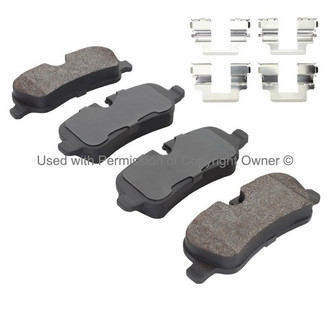 Quality-Built® - Premium New Semi-Metallic Rear Disc Brake Pads