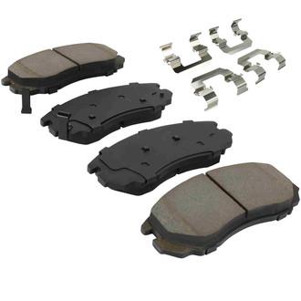 Quality-Built® - Premium New Ceramic Front Disc Brake Pads