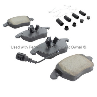 Quality-Built® - Premium Semi-Metallic Brake Pads