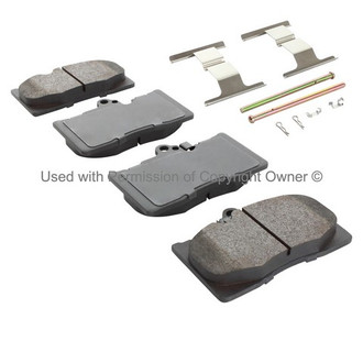 Quality-Built® - Premium Semi-Metallic Brake Pads