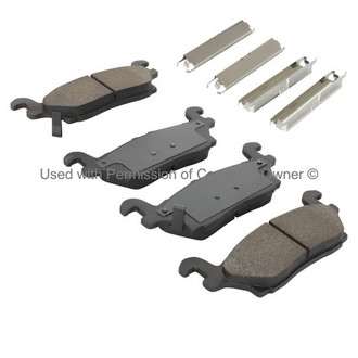 Quality-Built® - Premium New Semi-Metallic Rear Disc Brake Pads