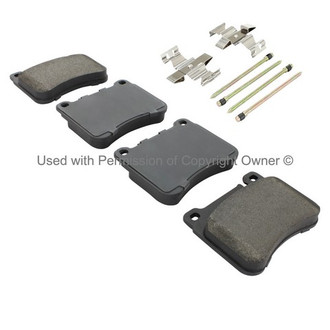 Quality-Built® - Premium New Semi-Metallic Front Disc Brake Pads