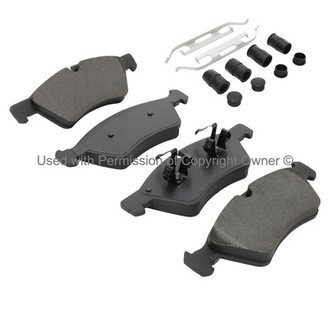 Quality-Built® - Premium New Semi-Metallic Front Disc Brake Pads