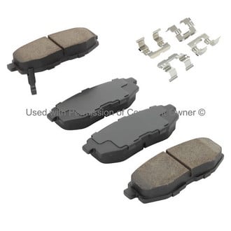 Quality-Built® - Premium New Ceramic Rear Disc Brake Pads