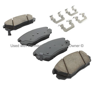 Quality-Built® - Premium New Ceramic Front Disc Brake Pads