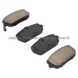 Quality-Built® - Premium New Ceramic Rear Disc Brake Pads
