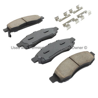 Quality-Built® - Premium New Ceramic Front Disc Brake Pads