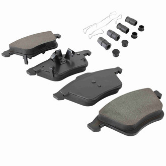 Quality-Built® - Premium New Semi-Metallic Front Disc Brake Pads