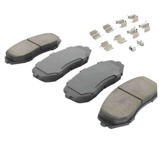 Quality-Built® - Premium New Semi-Metallic Front Disc Brake Pads