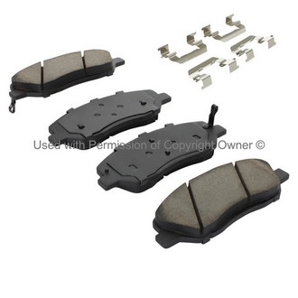 Quality-Built® - Premium New Ceramic Front Disc Brake Pads