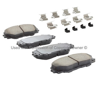 Quality-Built® - Premium New Ceramic Front Disc Brake Pads