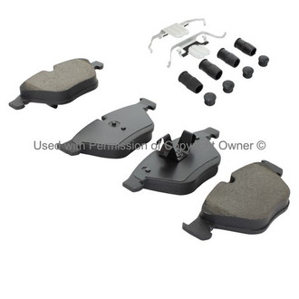 Quality-Built® - Premium New Semi-Metallic Front Disc Brake Pads