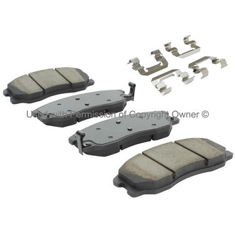 Quality-Built® - Premium New Ceramic Front Disc Brake Pads