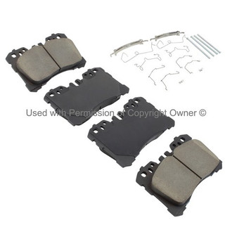 Quality-Built® - Premium New Ceramic Front Disc Brake Pads