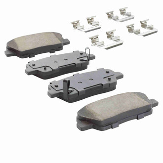 Quality-Built® - Premium New Semi-Metallic Rear Disc Brake Pads