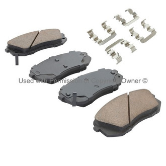 Quality-Built® - Premium New Ceramic Front Disc Brake Pads