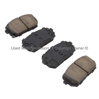 Quality-Built® - Premium New Ceramic Rear Disc Brake Pads