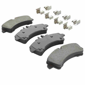 Quality-Built® - Premium New Semi-Metallic Rear Disc Brake Pads