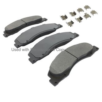 Quality-Built® - Premium New Semi-Metallic Front Disc Brake Pads