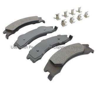 Quality-Built® - Premium New Semi-Metallic Rear Disc Brake Pads