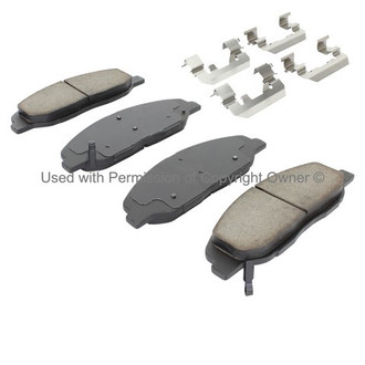 Quality-Built® - Premium New Ceramic Front Disc Brake Pads