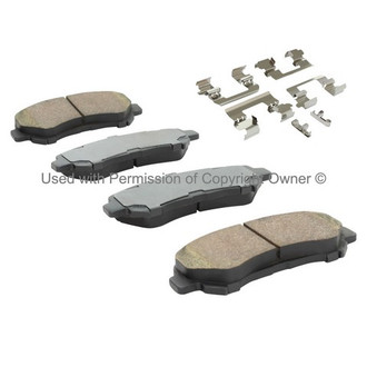 Quality-Built® - Premium New Ceramic Front Disc Brake Pads