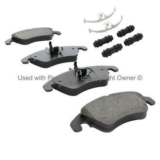 Quality-Built® - Premium New Semi-Metallic Rear Disc Brake Pads