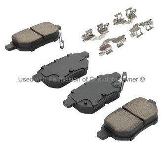 Quality-Built® - Premium New Ceramic Rear Disc Brake Pads