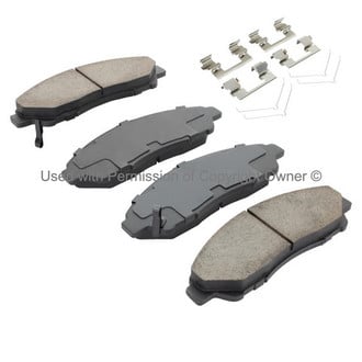 Quality-Built® - Premium New Ceramic Front Disc Brake Pads