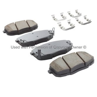 Quality-Built® - Premium New Ceramic Front Disc Brake Pads