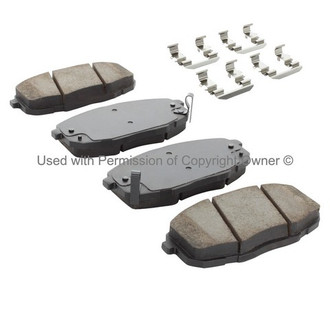 Quality-Built® - Premium New Ceramic Front Disc Brake Pads