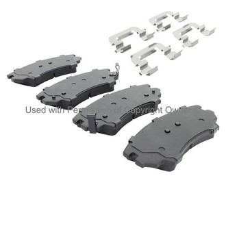 Quality-Built® - Premium New Ceramic Front Disc Brake Pads