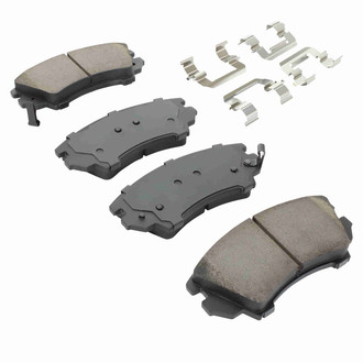 Quality-Built® - Premium New Semi-Metallic Front Disc Brake Pads