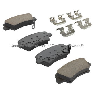 Quality-Built® - Premium New Ceramic Rear Disc Brake Pads