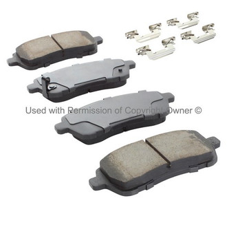 Quality-Built® - Premium New Ceramic Front Disc Brake Pads