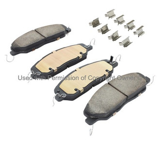 Quality-Built® - Premium New Ceramic Front Disc Brake Pads