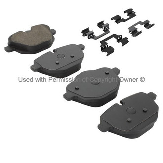 Quality-Built® - Premium New Ceramic Rear Disc Brake Pads