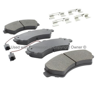 Quality-Built® - Premium Semi-Metallic Brake Pads