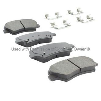 Quality-Built® - Premium New Semi-Metallic Front Disc Brake Pads