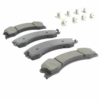Quality-Built® - Premium New Semi-Metallic Rear Disc Brake Pads